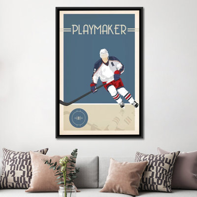 « playmaker », impression sur toile