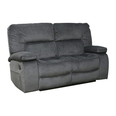 Aleeccia 63.5'' Upholstered Reclining Loveseat