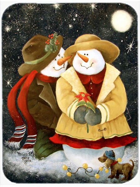 «Love at Christmas», planche à découper en verre Niam