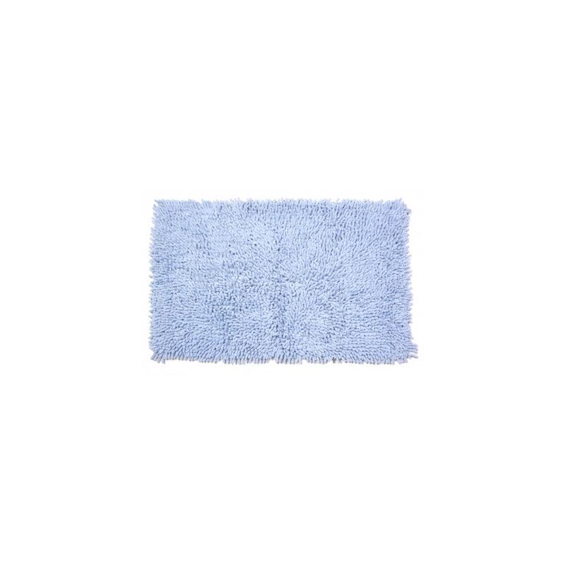 Pinter Cotton Non-Slip Bath Rug, Blue