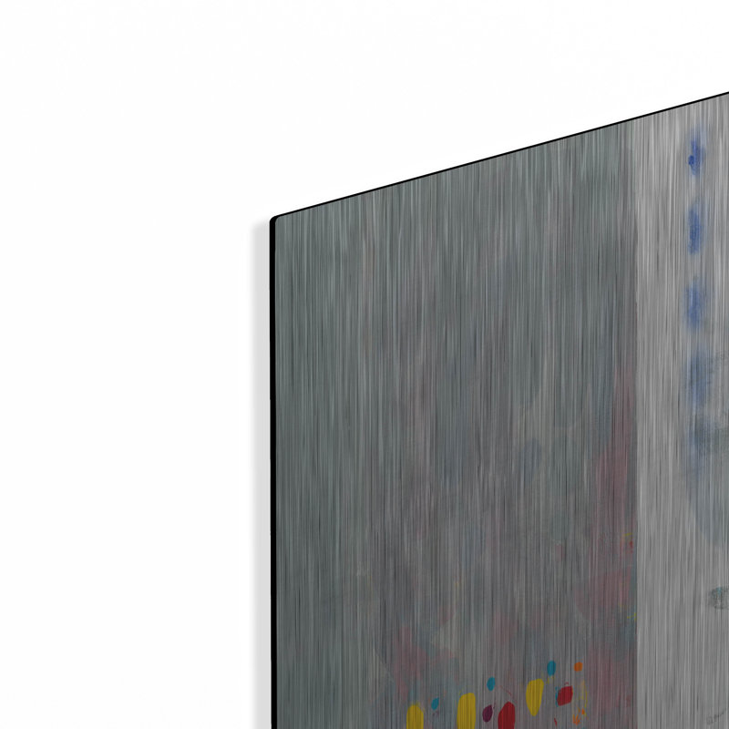 Orren Ellis «Subtle Color Storm» par Hooshang Khorasani, art mural en métal, H 24 po x l 16 po