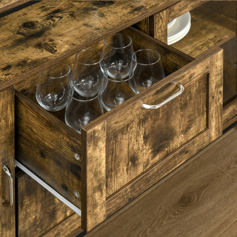 Buffet 2 tiroirs 47,24 po de largeur