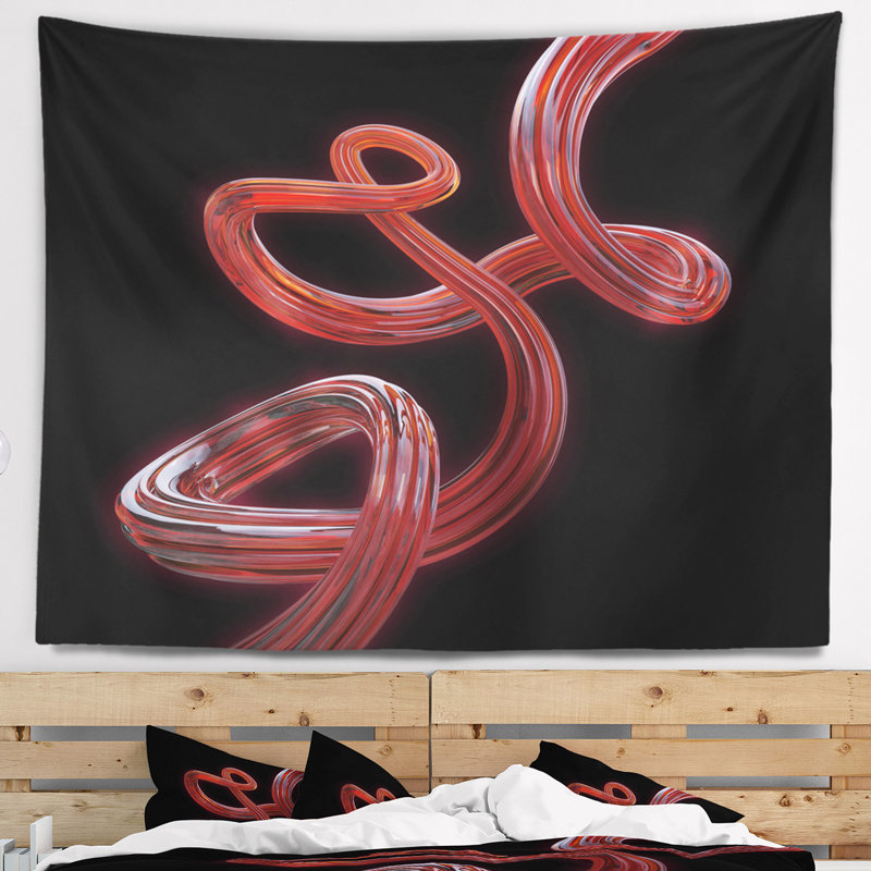 Ligne de caramel flexible à l’tapisserie noir, H 50 po x l 60 po