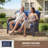 Simino Outdoor All-Weather PE Rattan Patio Loveseat With 5" Thick Cushions-690454300-690454301