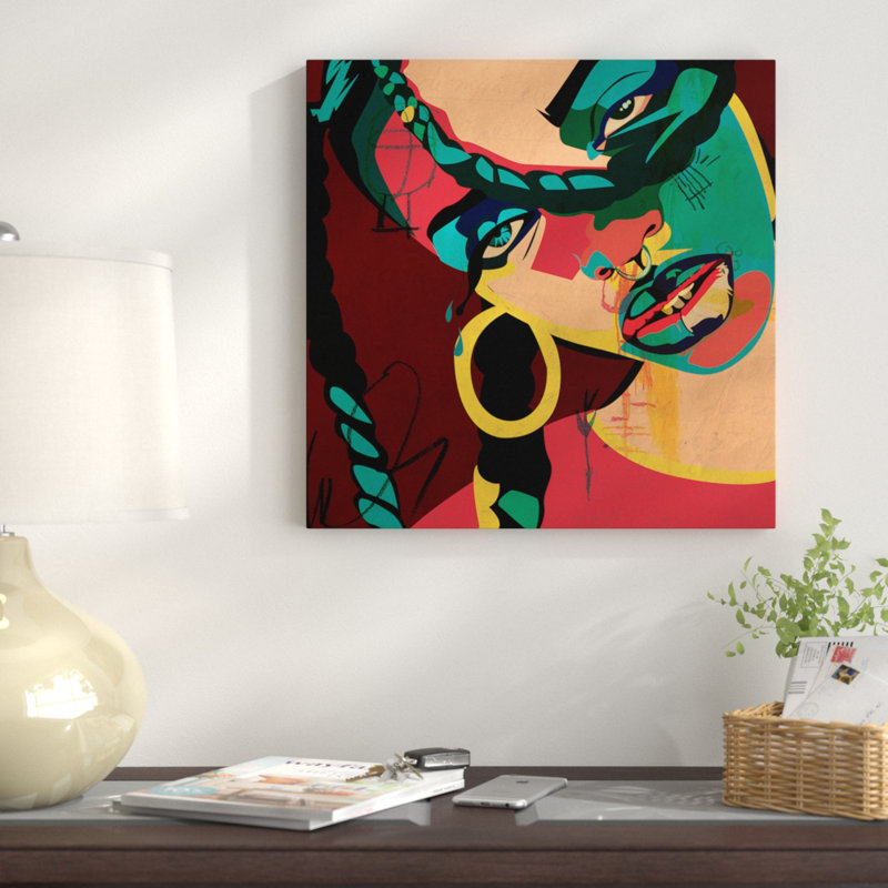 « kaji ii », reproduction d’impression sur toile tendue, H 48 po x l 48 po x P 1,5 po