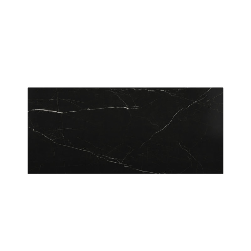 Caracole Classic Stone Dining Table, Black, Black