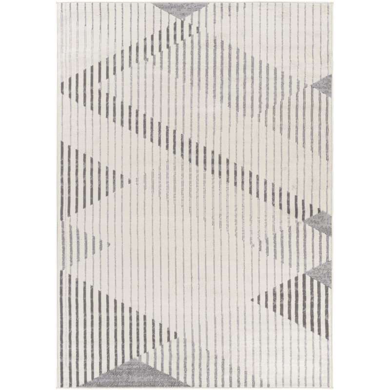 Alipio Geometric Indoor Rug, Rectangle 5' x 7'