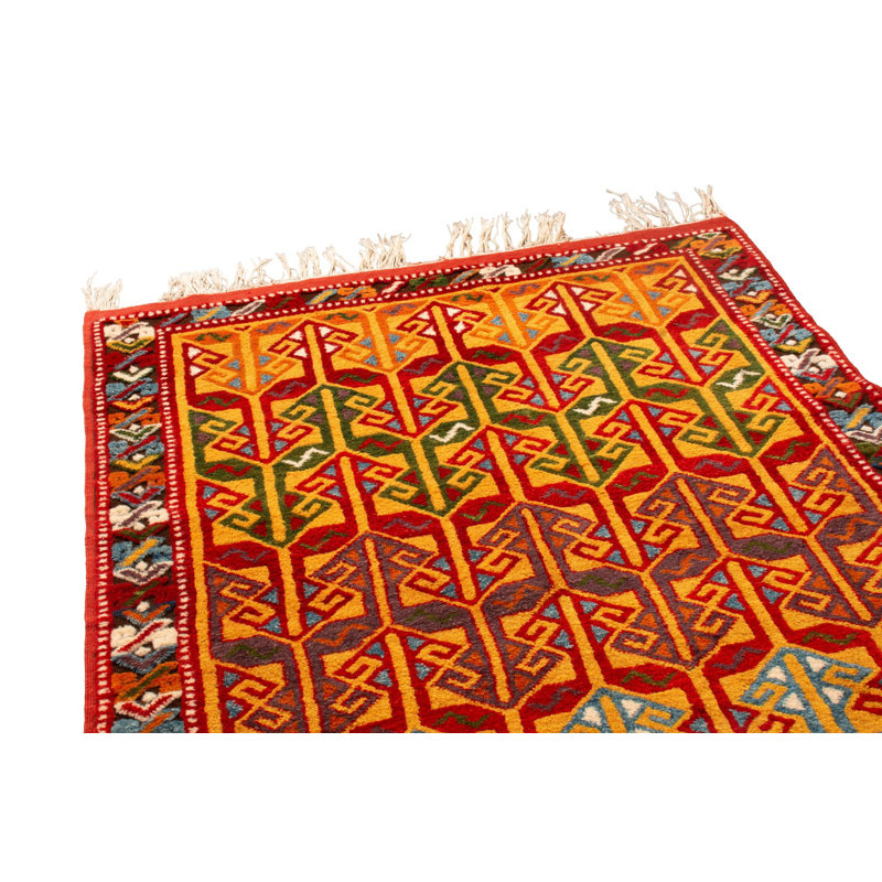 One-of-a-Kind 4'7" X 6'1" Hand Knotted Area Rug