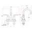 Robinet de salle de bain central Helen-26971534