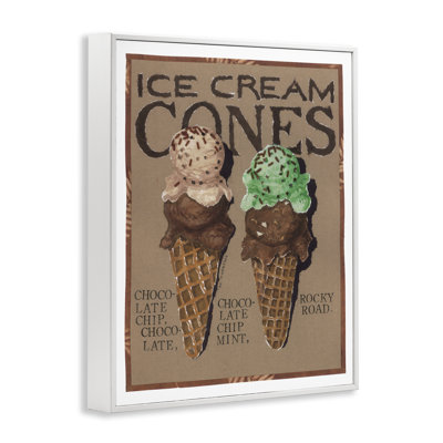 Art de cornets de glace par Nancy Overton