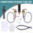 Widespread 2-handle Bathroom Faucet with Drain Assembly-101956592