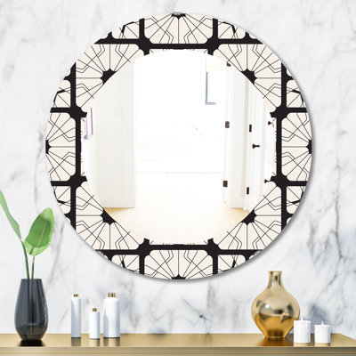 Miroir mural Mid-Century