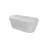 Rouidate 65'' x 28.3'' Soaking Acrylic Bathtub-108229768