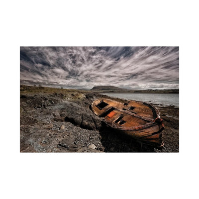 Deck Of Wreck by Torsteinn H. Ingibergsson - Wrapped Canvas Print