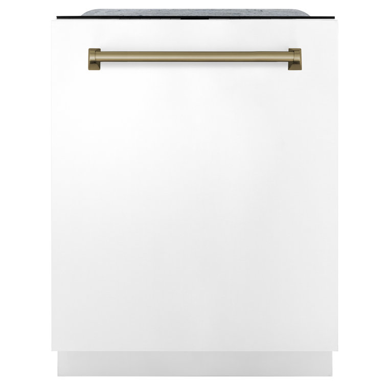 Zline Autograph Edition 24" 45 dBA Built-In Button Control Dishwasher