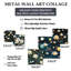 Blanc zen floral lotus harmonie - ensemble d'art mural floral de 5