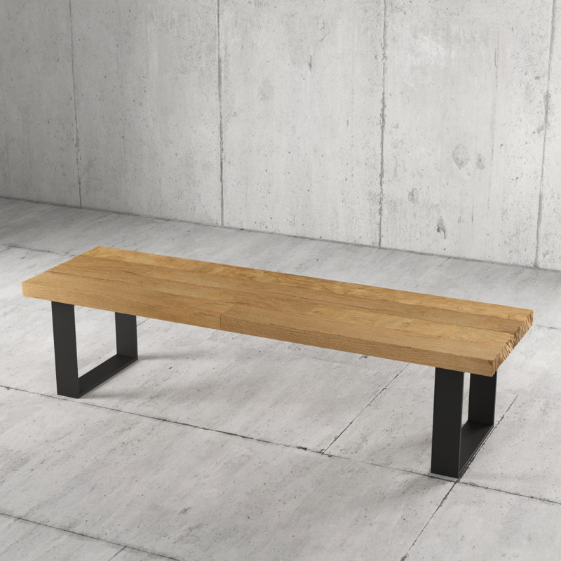 Table basse Beckner, H 14 po x l 55 po x P 15,5 po