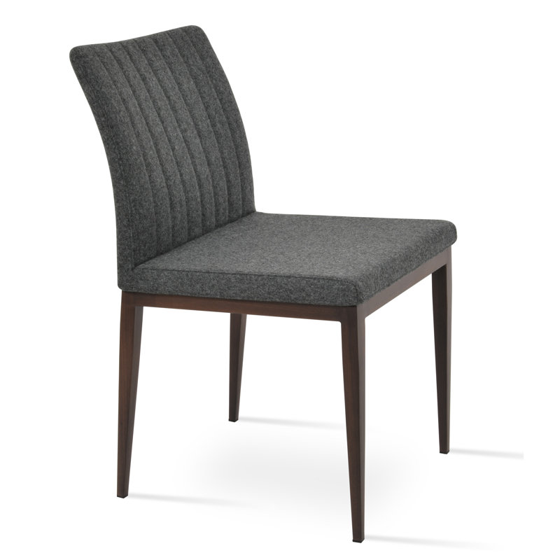 Chaise de salle à manger Zeyno, Rouge d’époque