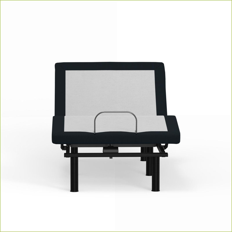 Base de lit simple long réglable en métal avec double massage USB zéro gravité à dégagement zéro pour lits plateforme / rangement