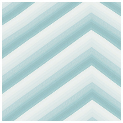 Chevron Blue White Blankets