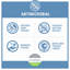 Ensemble 6 serviettes de bain en coton antimicrobien-1314096222
