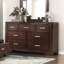 Commode moderne avec 7 tiroirs Smooth Glides