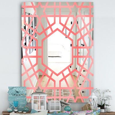 Miroir mural Hexed