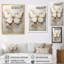 Minimalisme, papillon beige - art mural papillon-163591183-163591282