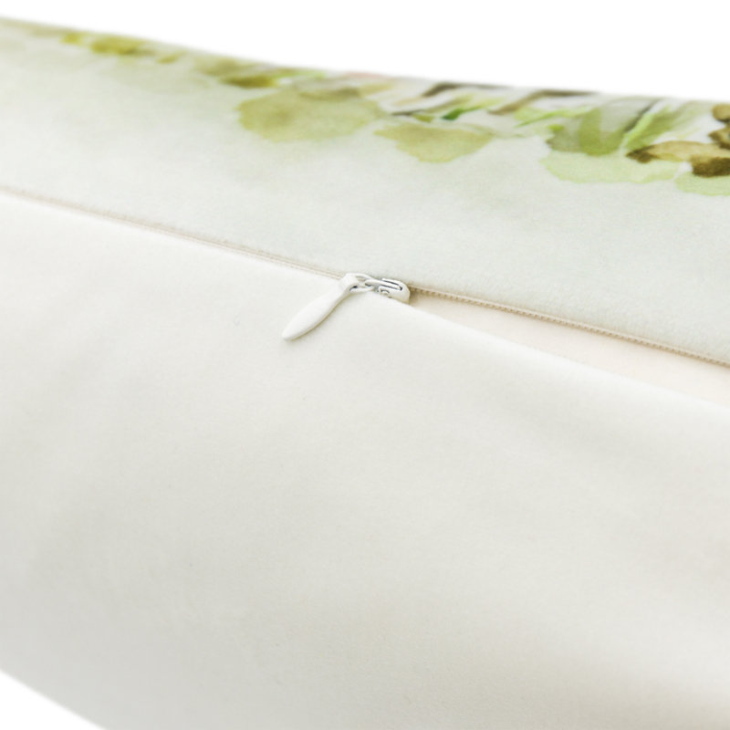 Housse de coussin en velours doux cerf 12 po x 20 po