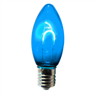 C9 LED U Filament Clear Bulbs