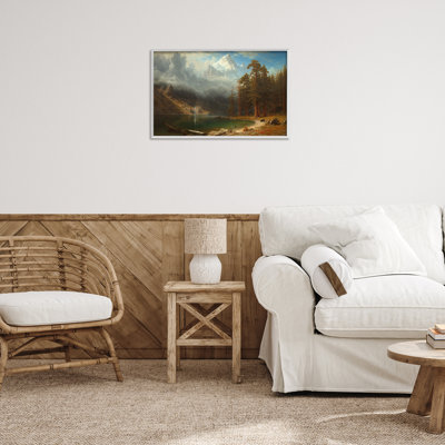 Classical Bierstadt Mount Corcoron Giclee Art by one1000paintings