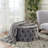 Grey Velvet With Upholstery - And Versatile Comfortable Footstool