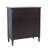 Druzella 32" Slat Panel Door Accent Cabinet - Farmhouse Transitional Storage with Adjustable Shelves - Chestnut-114241388
