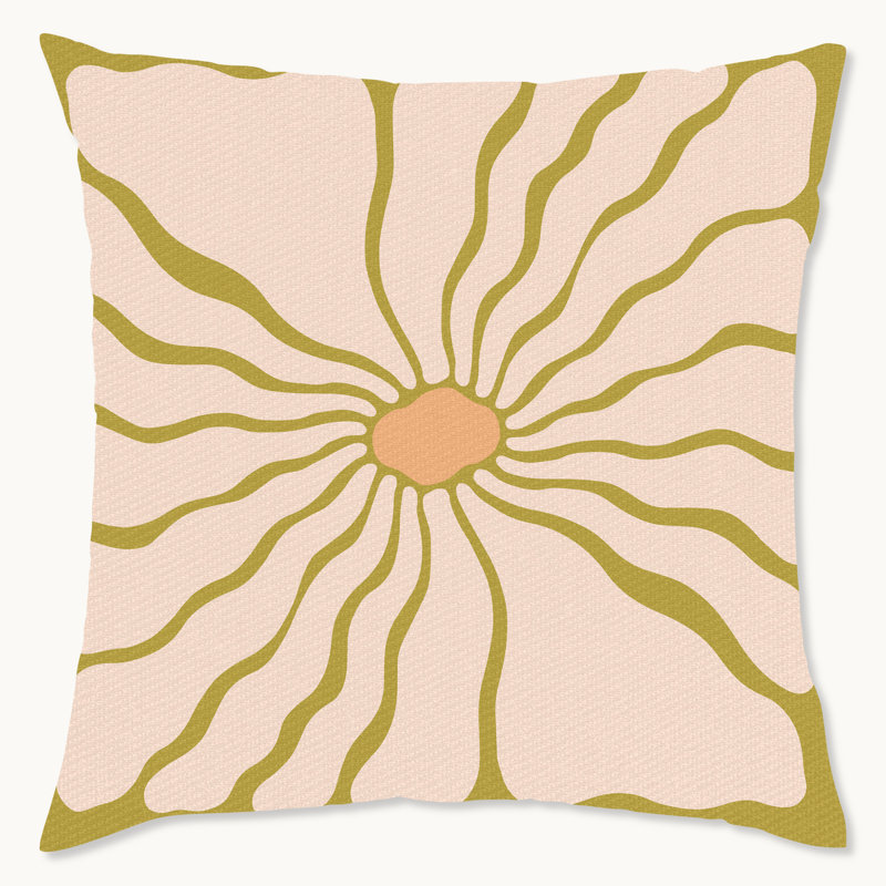 Coussin décoratif intérieur / extérieur en polyester