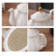 15 pièces de service à thé en céramique anglaise blanche simple, théière, tasses en porcelaine tendre sans support en métal, cuillères assorties, service à thé de l'après-midi