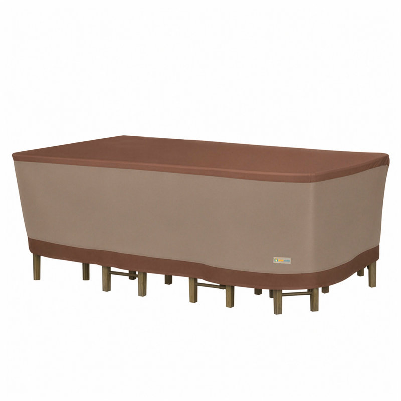Ahmad Ultimate Waterproof Outdoor Table with Chairs Cover