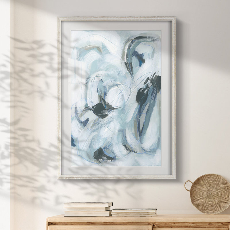 Fluid Receptor I -Framed Print