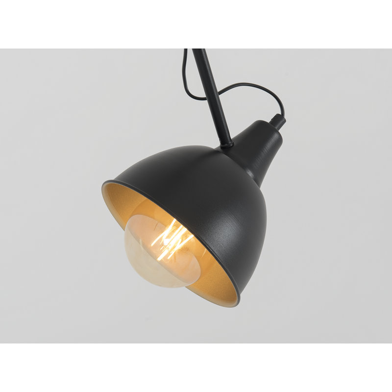 Culpeper 1 - Light Black Unique/Statement Pendant, 100cm H x 90cm W x 17cm D