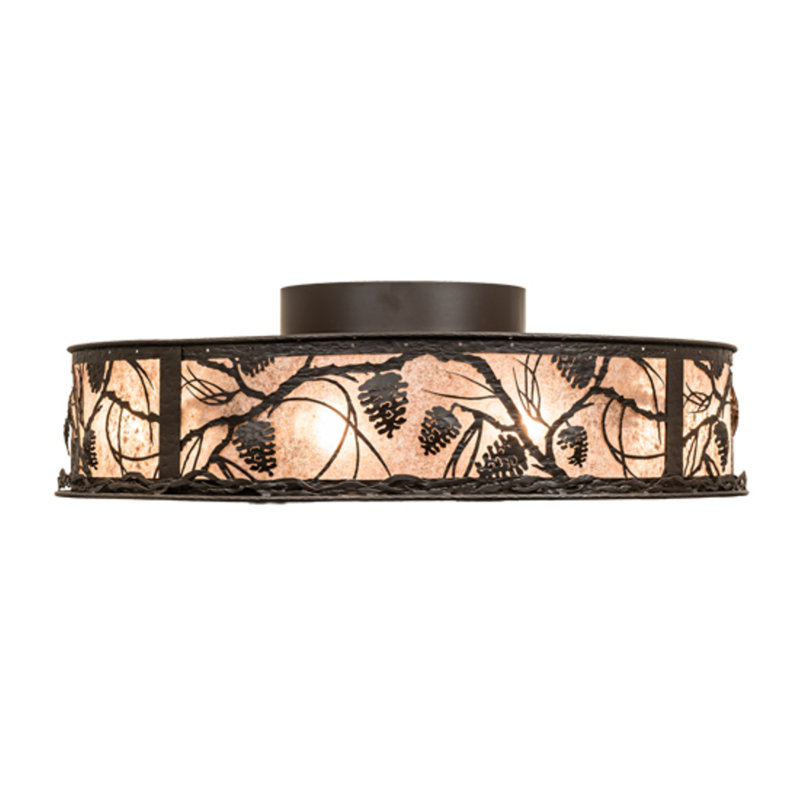 Whispering Pines Downrod Ceiling Fan