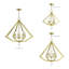 Lustre lanterne à 6 lumières Zyvon Diamond-1958162992-1989529227-1989529226