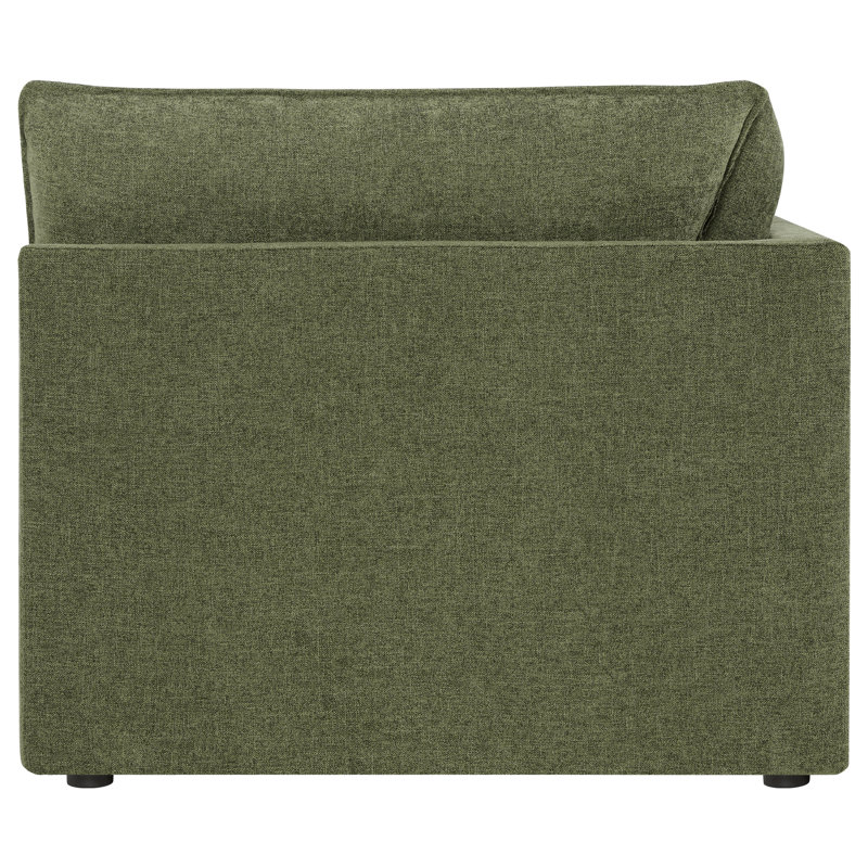 Fauteuil gauche, Vert mousse