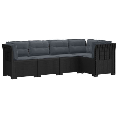 234 cm W Patio Sofa with Cushions