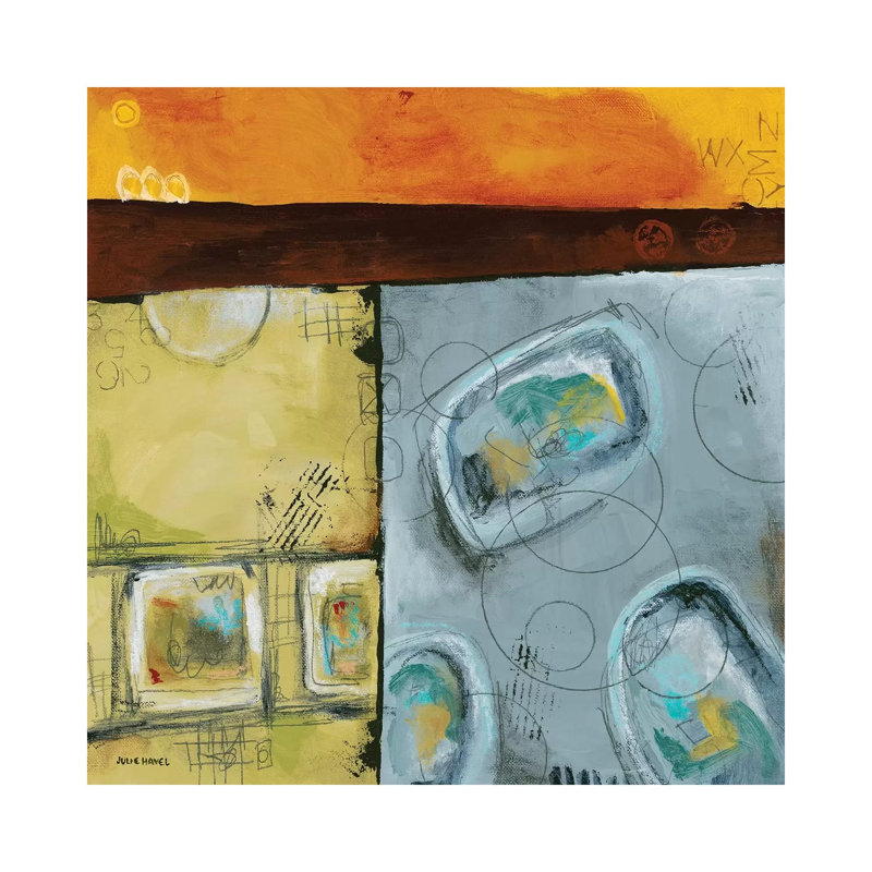 Unity IV by Julie Havel - Wrapped Canvas Painting, 30.48 cm H x 30.48 cm W