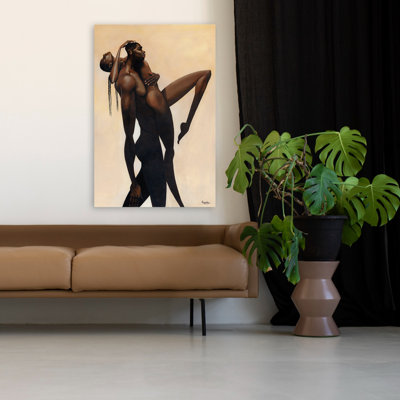 Take Me Away - Multicultural Figurative Africanamerican Figure Studies Art