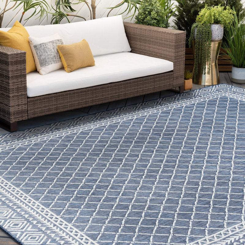 Rosenzweig Indoor / Outdoor Rug, Round 7'11"