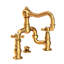 Chesterfield Bathroom Bridge Faucet with Drain Assembly-1167095362-1100787456
