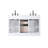 Ahner 54 inch Double Bathroom Vanity-1630576220