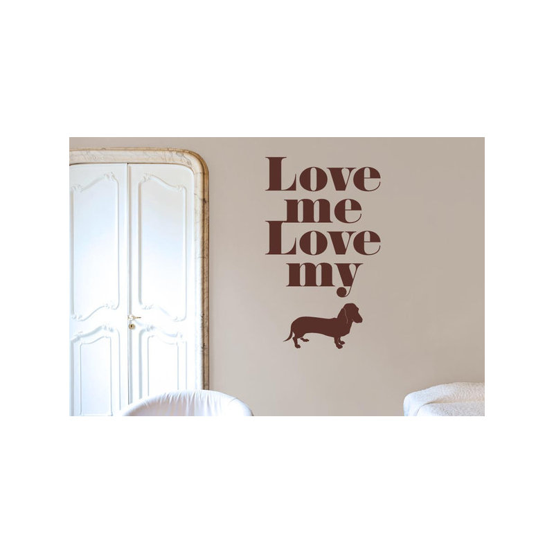 Wall Decal, Brown, Medium