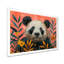 Un panda abstrait dans l'Amazone I - Panda animal, art mural dans le salon-1400571530-1400571531