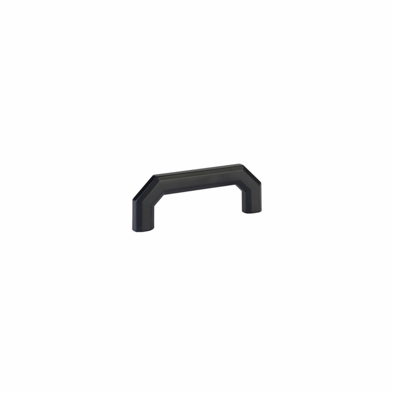 Riviera Bar Pull, 3 1/2", Flat Black
